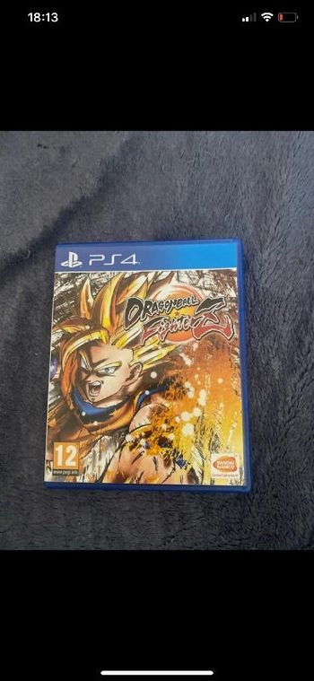 Dragon Ball fighter z sur ps4