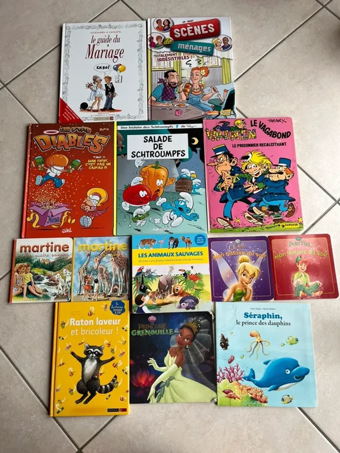 BD et livres enfants