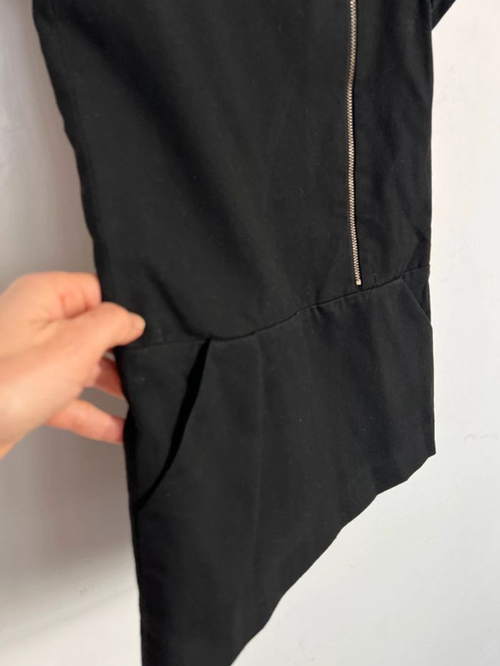 Robe noire manche courte mi saison Zara 5 6 ans - photo numéro 5