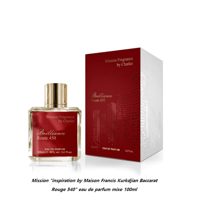 Mission "inspi Maison FKBaccarat Rouge 540" eau de parfum mixe 100ml