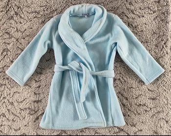 Peignoir bleu NEUF - 4 ans