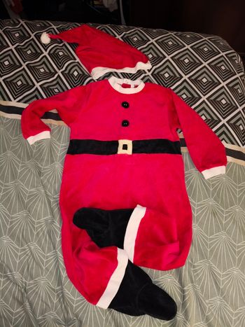 Pyjama noel chaud 36 mois avec pieds