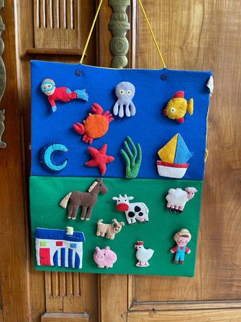 Tableau personnages repositionnables