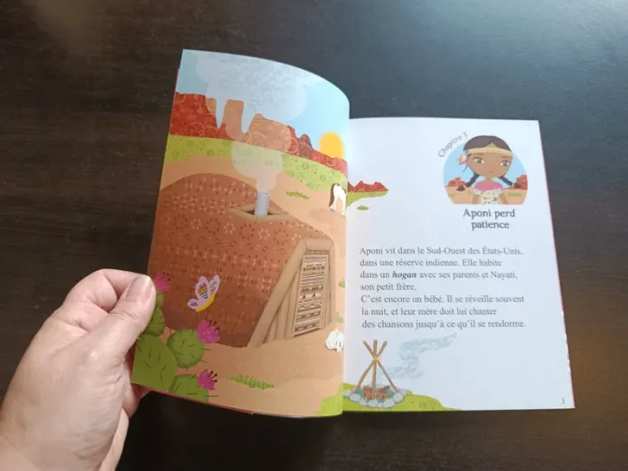 Livre APONI ET LA PLUME MAGIQUE - photo numéro 3