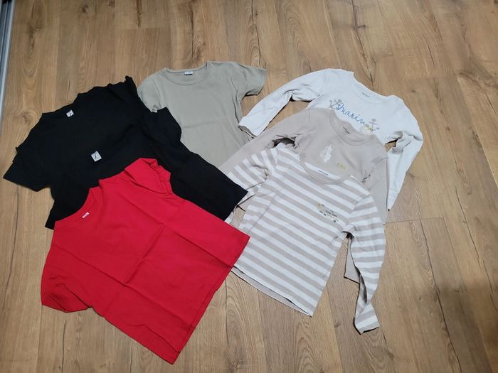 7 Tee shirt basics et du dessous