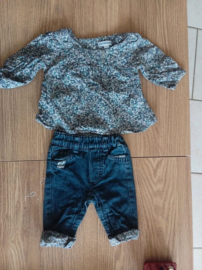 Ensemble Vertbaudet 1 mois