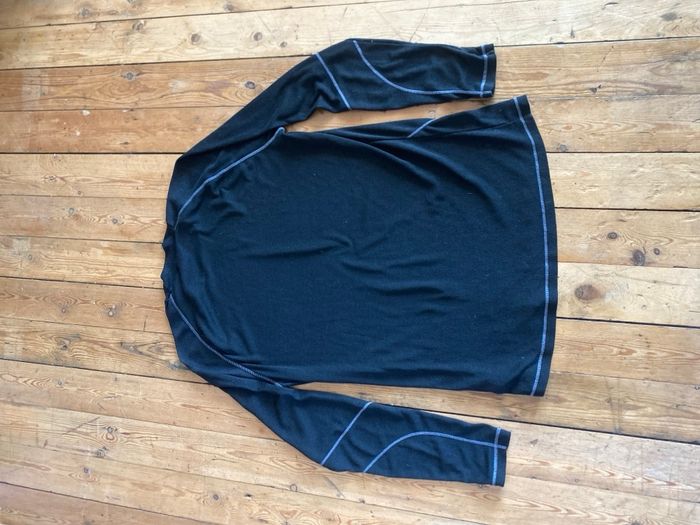 T-shirt thermique noir xl wedze oxylane Decathlon - photo numéro 2