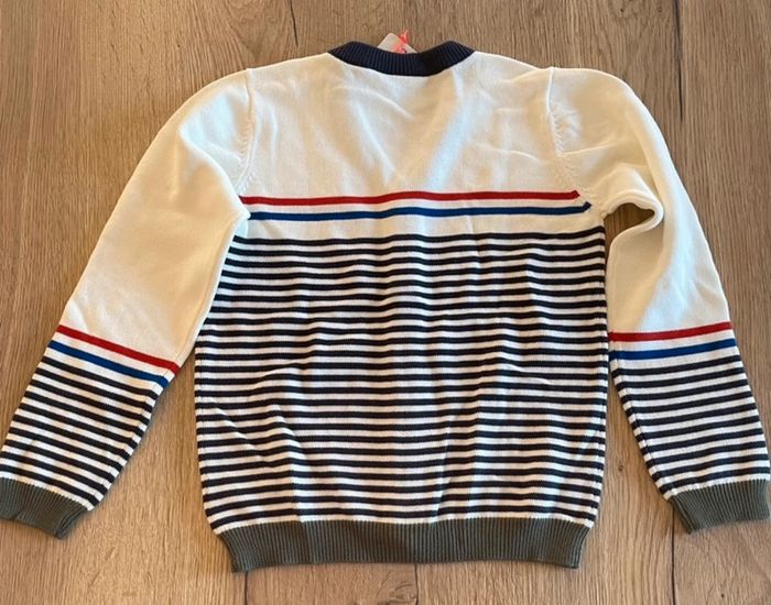 Cardigan en tricot de coton Noukie's taille 7 - 8 ans neuf avec étiquettes - photo numéro 6
