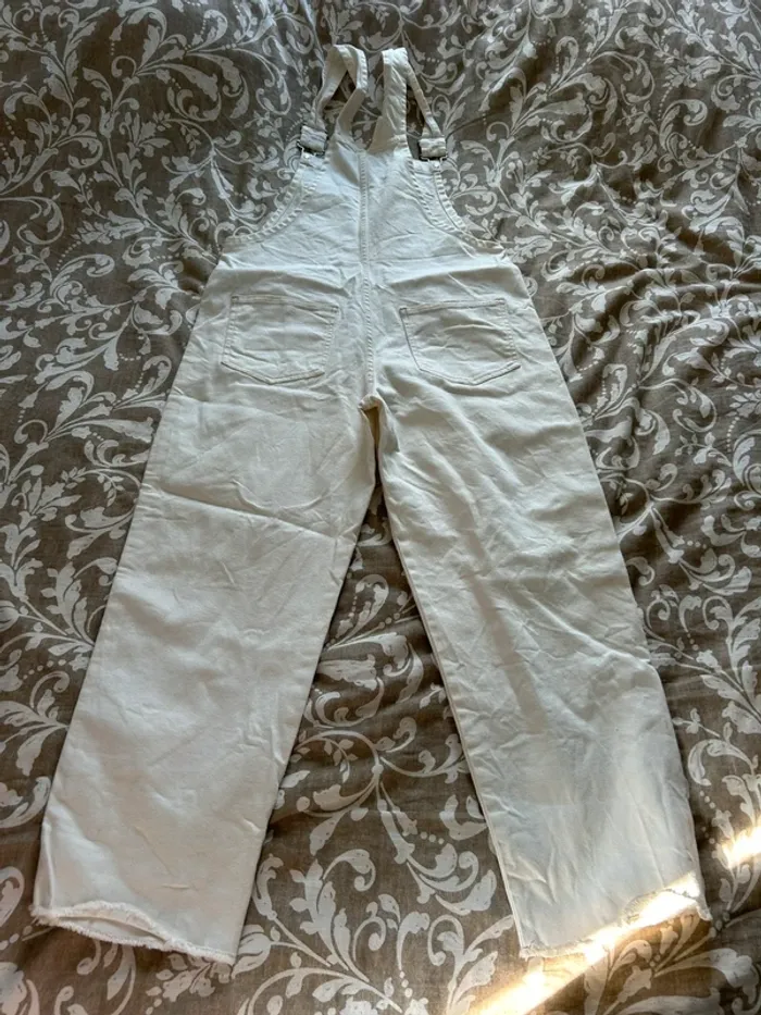Combination jeans blanc cassé ddp taille - - photo numéro 2