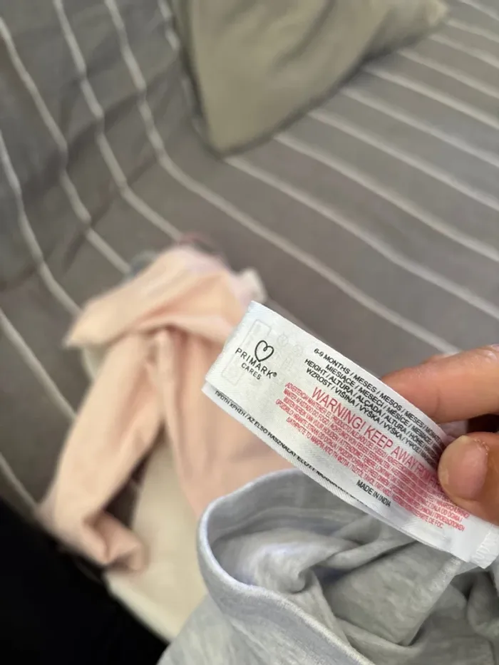 Lot de 3 leggings bébé primark 6/9 mois - photo numéro 11