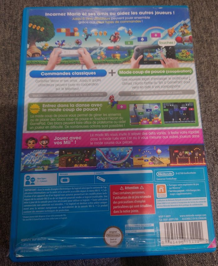 Super Mario Bros Wii u - photo numéro 3