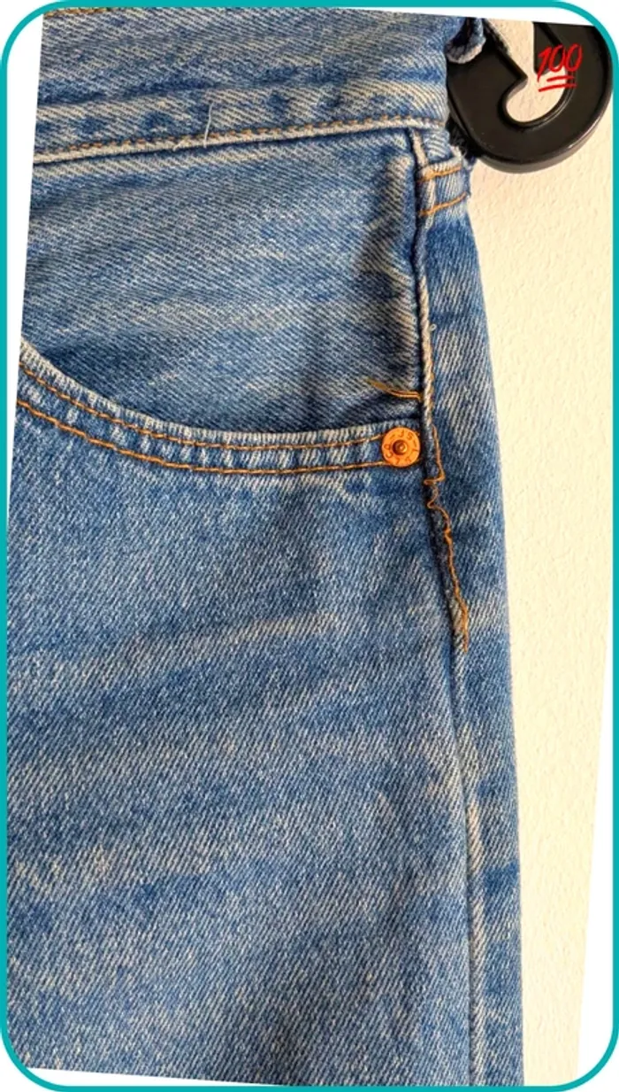 Jeans Levi's 501 vintage 90's homme 38 - photo numéro 4