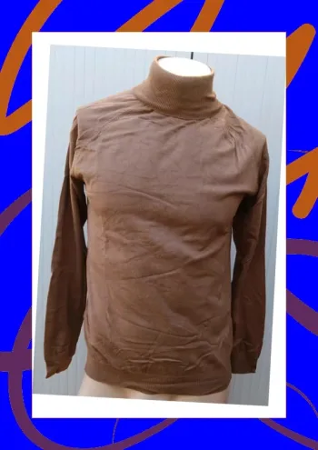 Pull col roulé M Zara