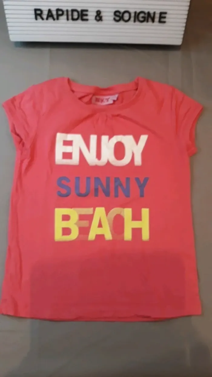 T shirt manche courte 5 ans - photo numéro 3