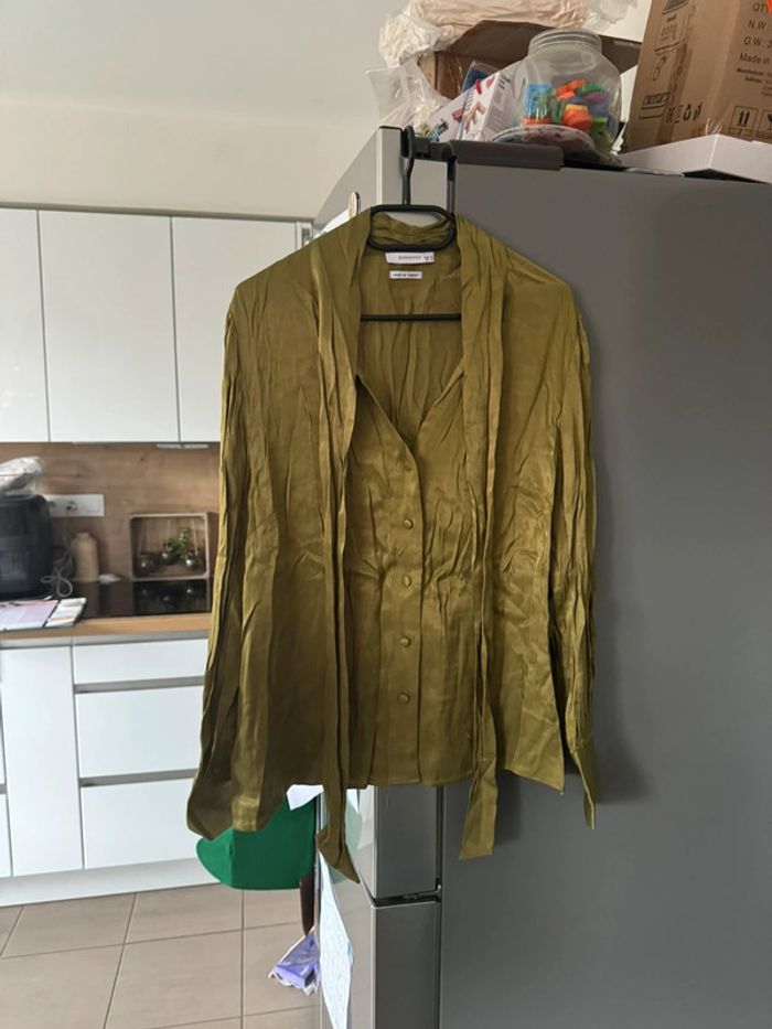 Blouse satinée reserved