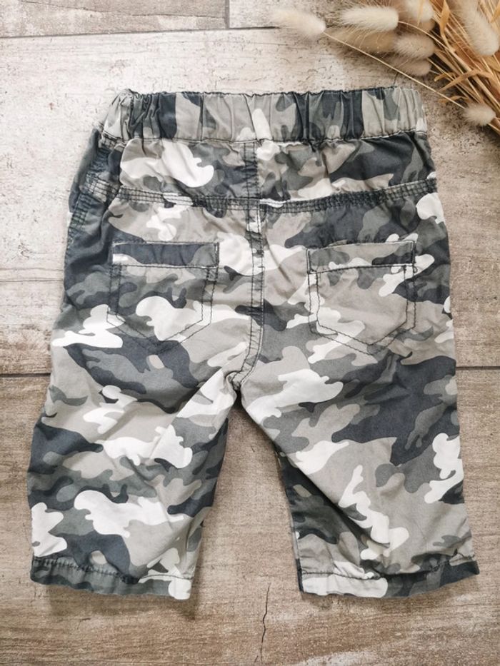 🌸Pantalon camouflage 9mois kaki kitchoun - photo numéro 7