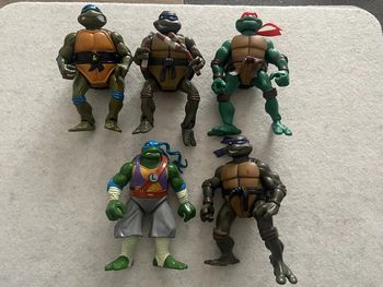 Lot 5 Figurines Tortues Ninja