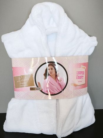 Peignoir pour femme en polaire