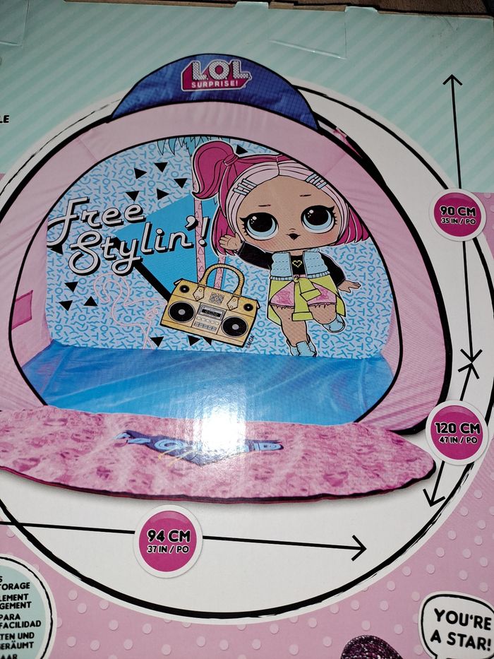 Tente de jeu pop up poupée lol neuf - photo numéro 3