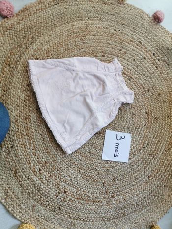 Robe velours taille 3 mois