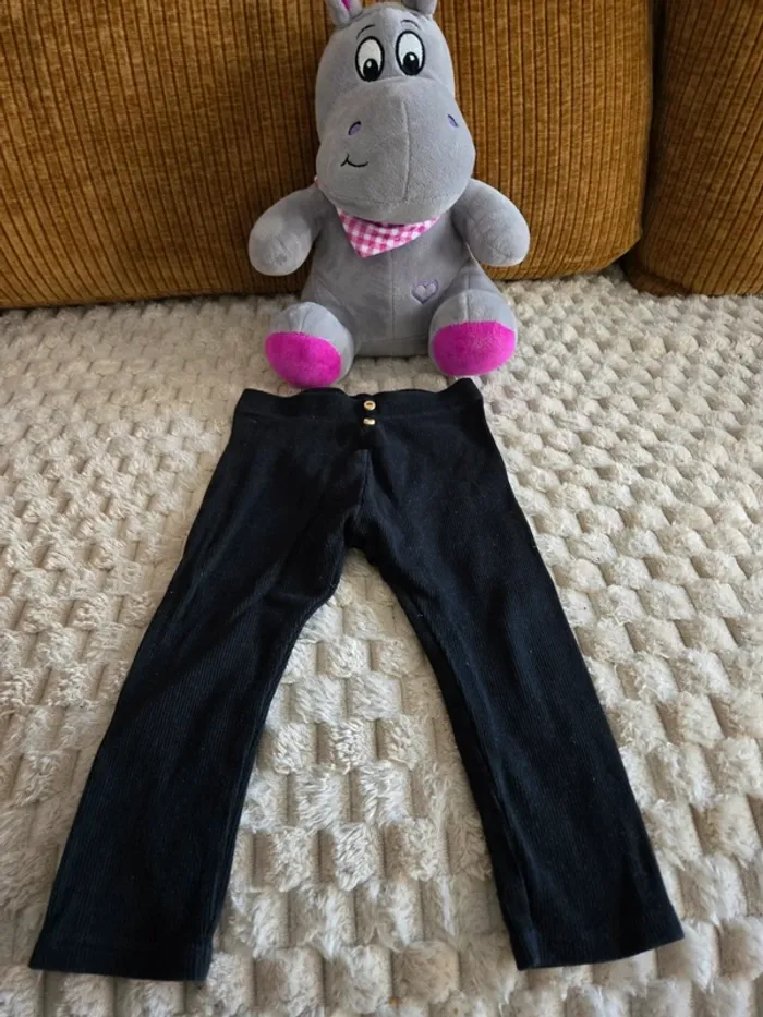 Legging noir 18 mois