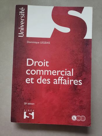 Droit commercial et des affaires 20e édition