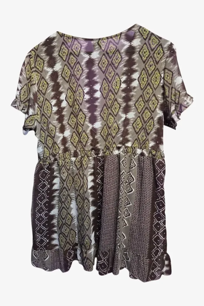 Blouse manches courtes voile T46 M&S Mode - photo numéro 5