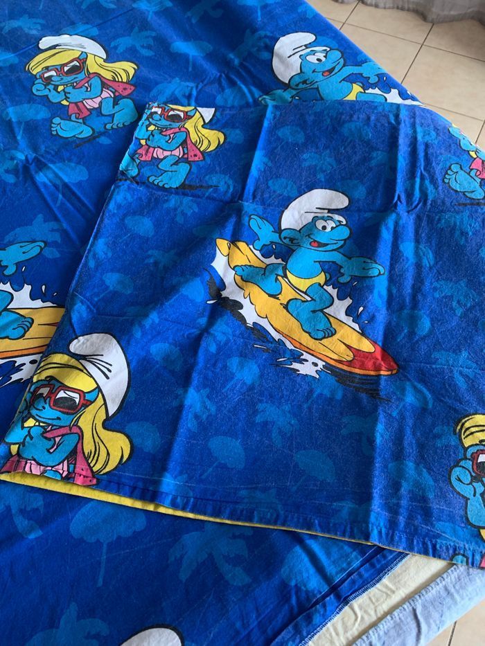 Parure de lit Schtroumpfs - photo numéro 4