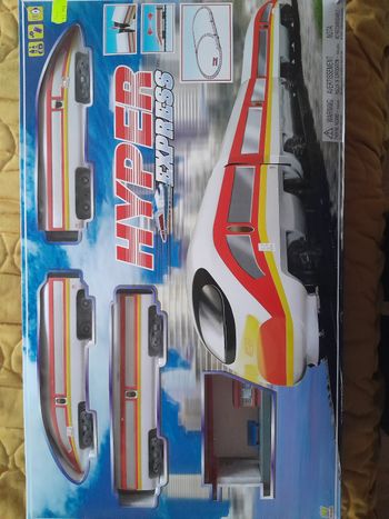 Train à vapeur et TGV à piles