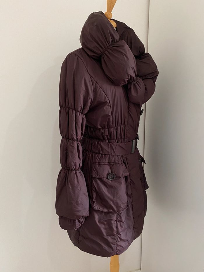 Manteau doudoune bordeaux Patrice Bréal - photo numéro 2