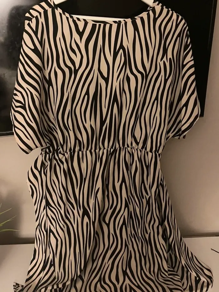 Robe motif zébrer - photo numéro 2