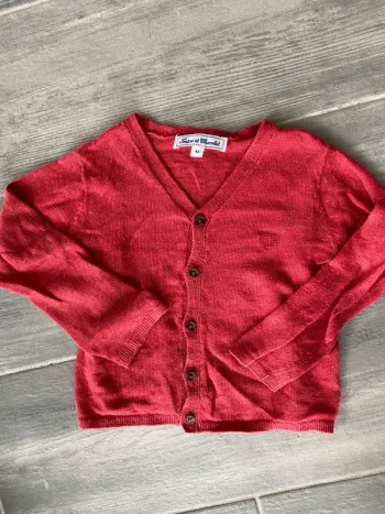 Veste gilet fin Tartine et chocolat 4 ans