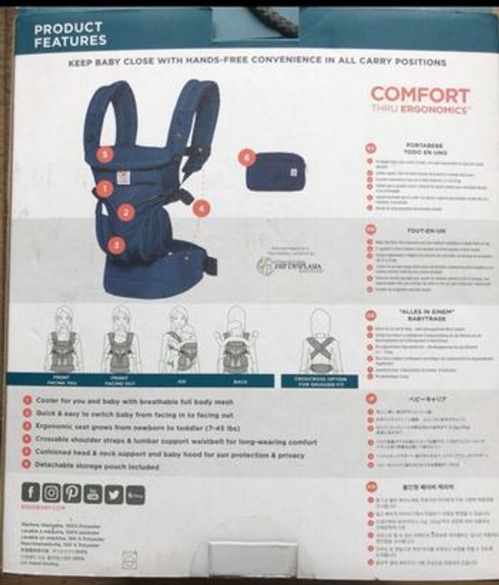 Porte bébé Ergobaby omni 360 - photo numéro 4