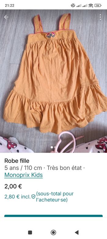 Robe fille