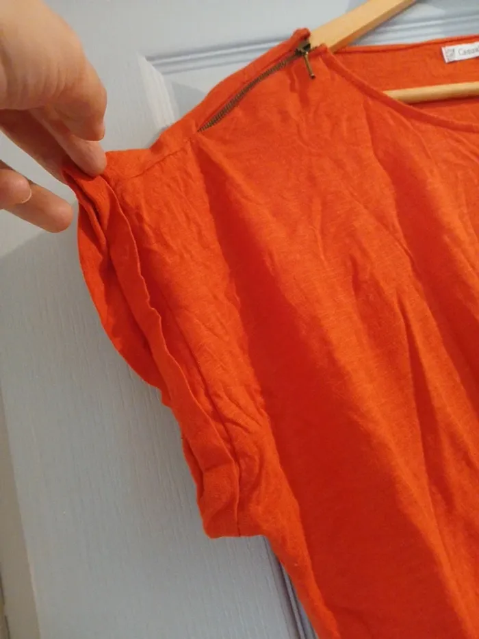 Tee-shirt MC rouge - photo numéro 3