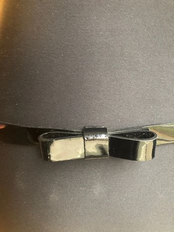 Ceinture Lanvin taille L noeud et élastique