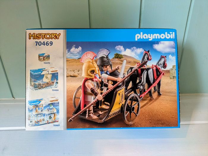 Playmobil 70469 Achille et Patrocle avec char - photo numéro 2