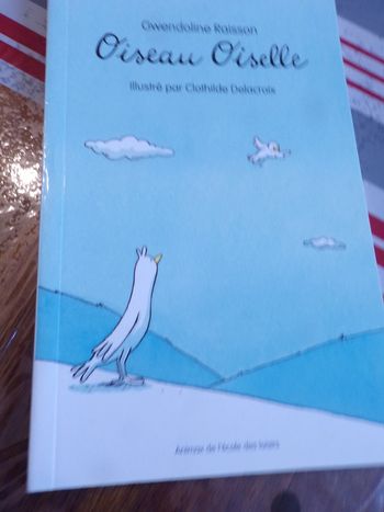 Livre Oiseau Oiselle Animax de l'école des loisirs