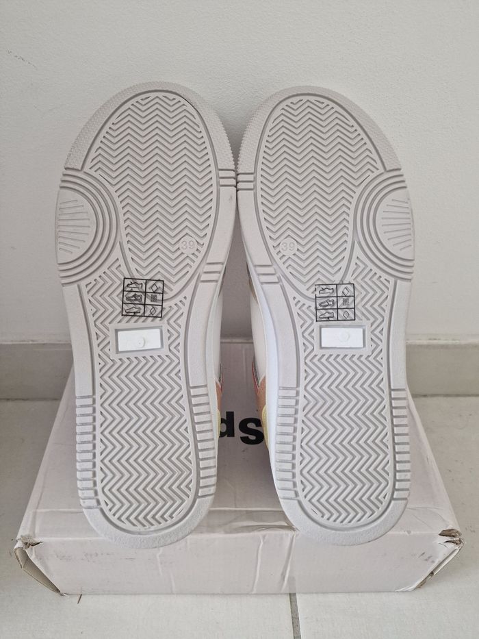 Baskets Multicolores Style Rétro/Color Block- Neuves - Be.Sport - photo numéro 3