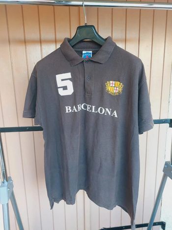 Polo manches courtes Barcelona XXL