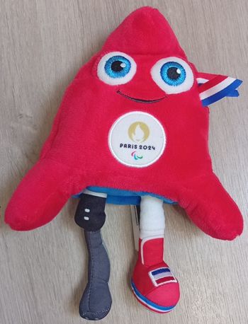 Peluche Mascotte Jeux Olympiques 20 cm