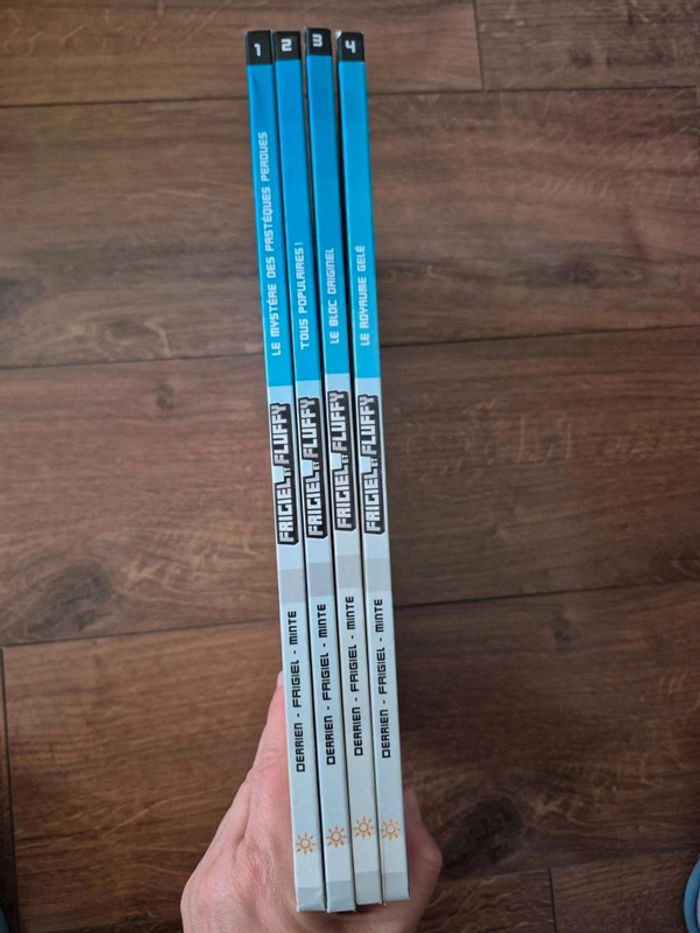 Lot de 4 bandes dessinées Frigiel et Fluffy - photo numéro 6