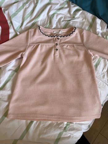 Pull orchestra fille rose, coton nid abeille, 6 ans orchestra