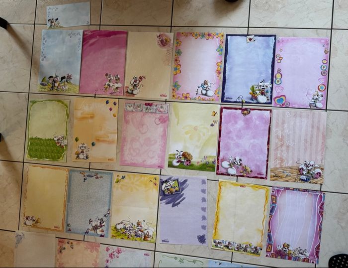 Lot Feuilles Diddl A4 et A5 - photo numéro 7