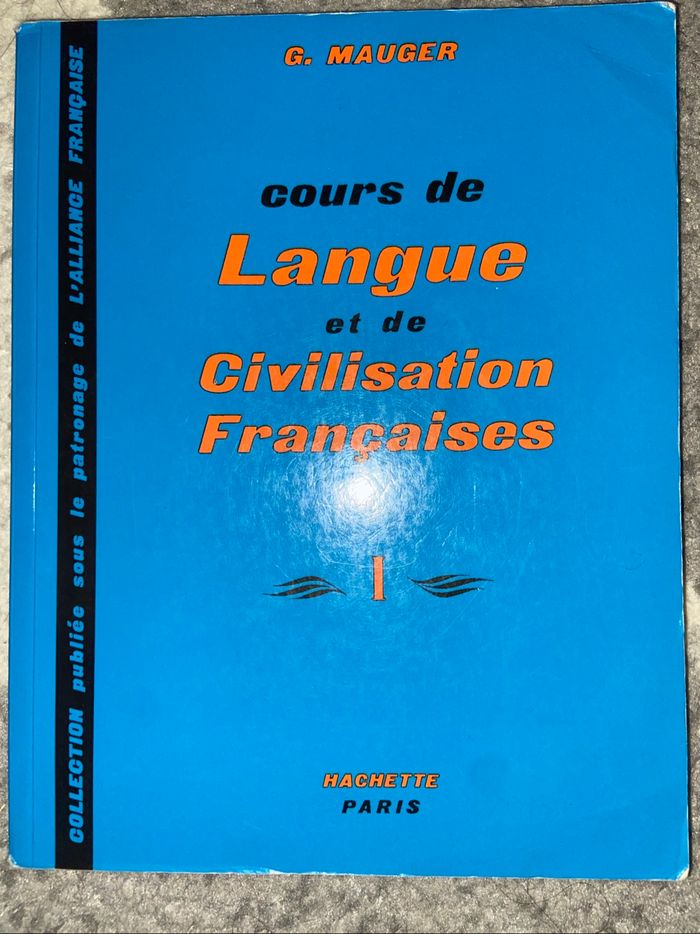 Cour de langue et de civilisation française