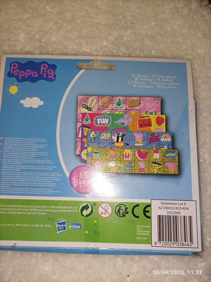 Stickers Peppa Pig - photo numéro 3