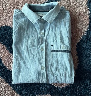 Chemise creeks bleu ciel très bonne état