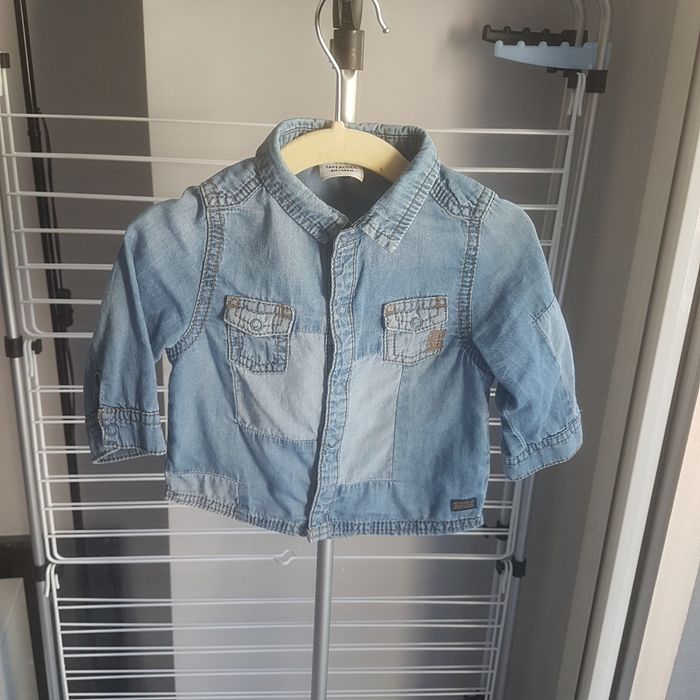 Chemise en jean 6 mois