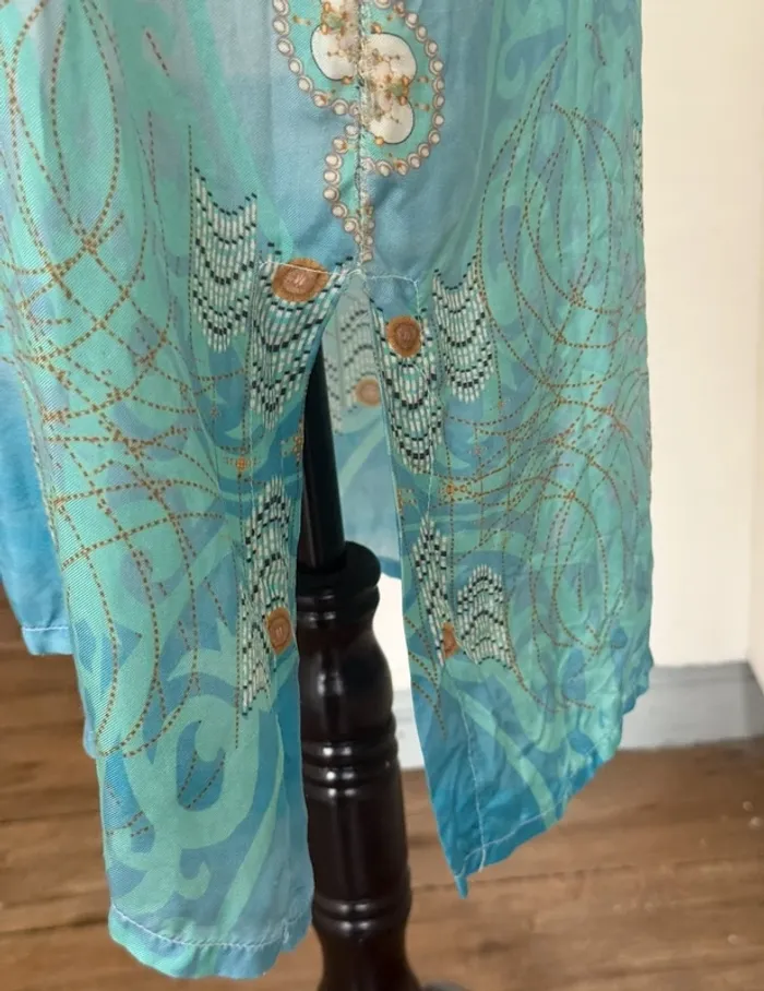 Caftan 100% soie – Mathilde Lordet – Thème “Vierge” - photo numéro 6