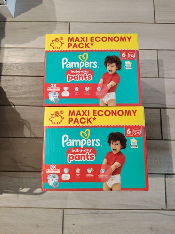 Pants pampers baby dry taille 6